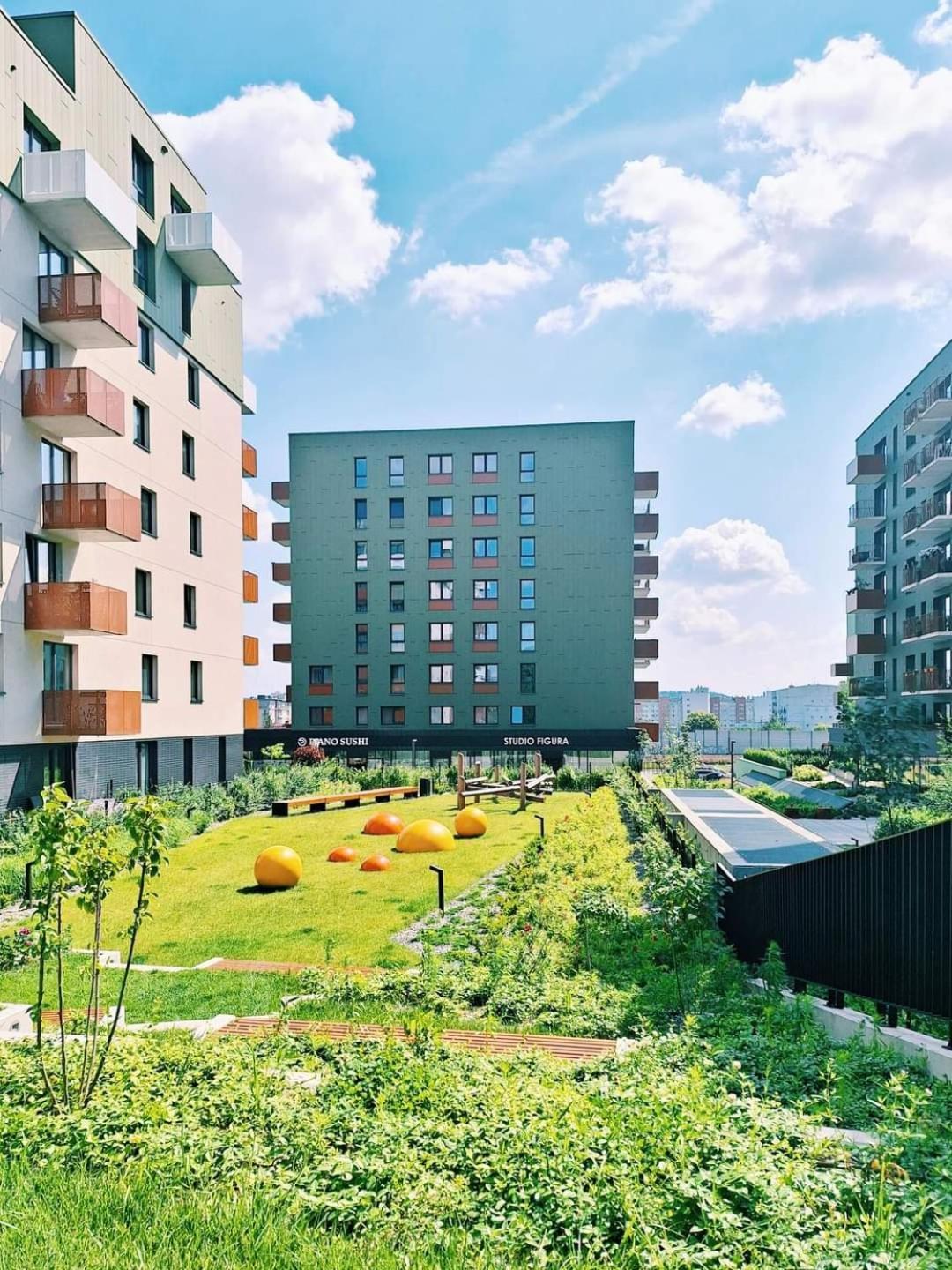 Apartament Aktorow Bronowice Cracovia Exterior foto